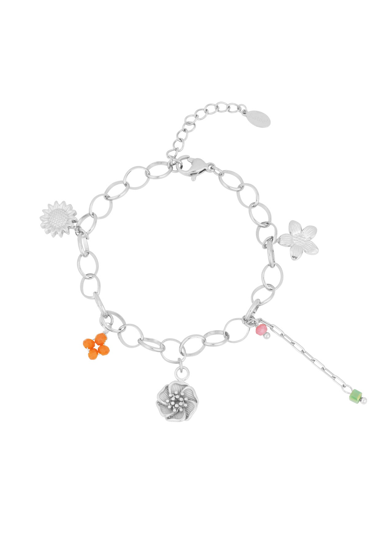 Bedelarmband Flower Dash