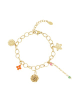 Bedelarmband Flower Dash