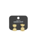 Golden Rays Oorbellen
