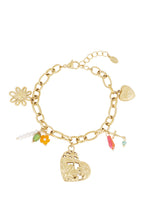 Link Armband Met Grote Bedels