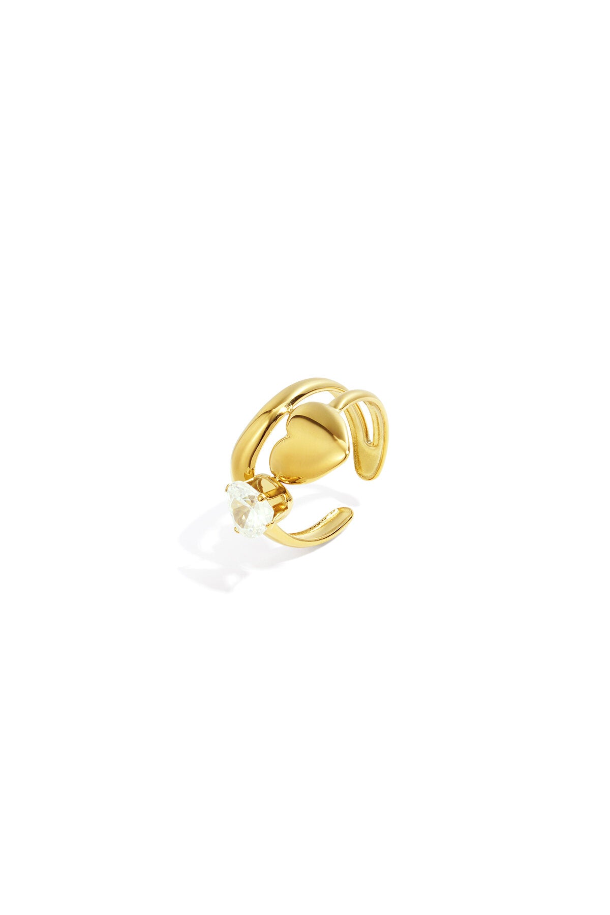 Verstelbare Hartvormige Ring