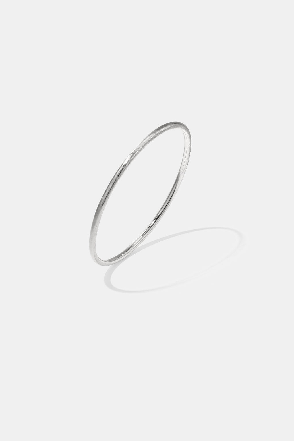 Bangle Met Brushed Effect - 3 Mm
