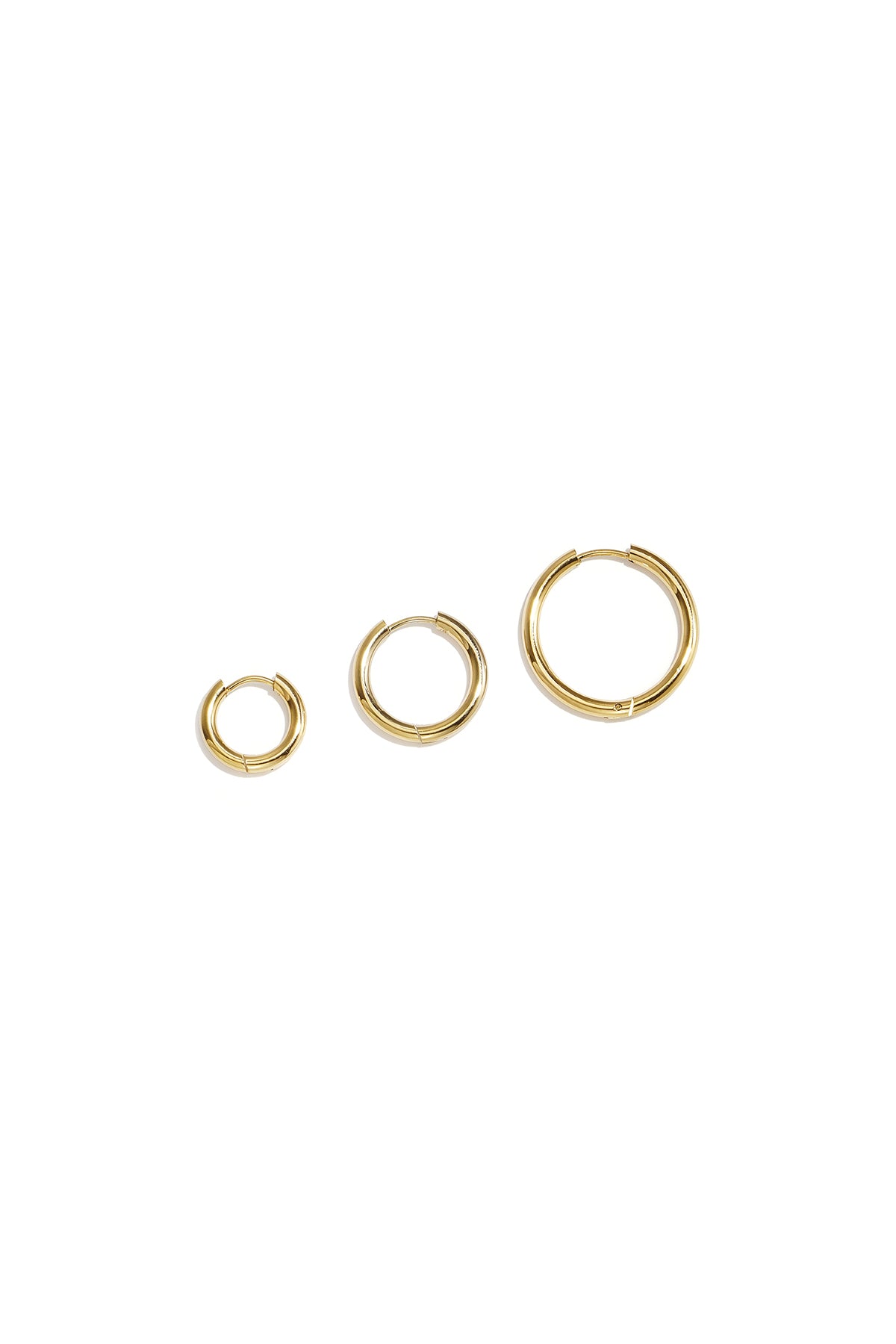 Stalen Oorbellen Set