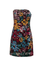 Elegante Bloemen Mini Jurk