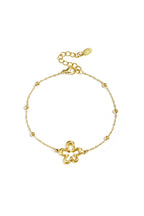 Armband Met Koraalvormige Speelse Bloemen In Variërende Maten