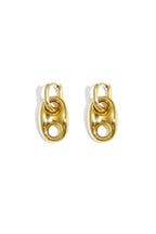 Oorbellen Met Knop Detail