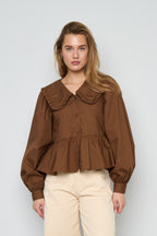 Katoenen Blouses En Overhemden