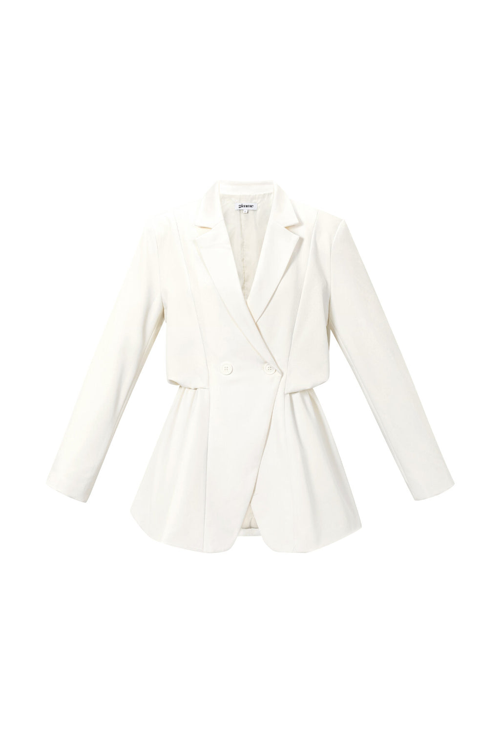 Elegante Solide Kleur Damespak