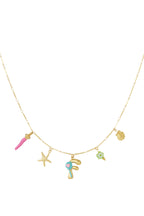 Happy Initials Ketting Met Bedels
