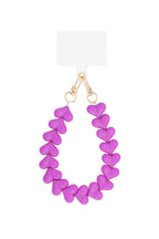Acryl Hart Telefoonketting
