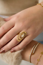 Verstelbare Zirkonia-Ring