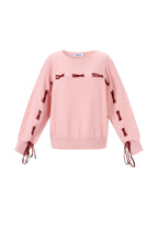 Gebreide Viscose Dames Trui Casual Kleurcontrast