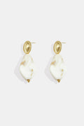 Oorbellen Met Natuursteen Look