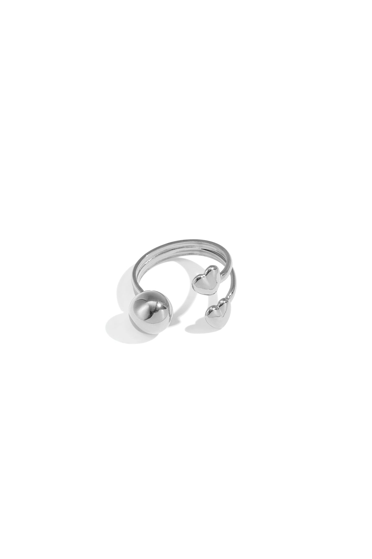 Minimalistische Ringen Hart