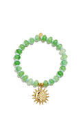 Armbanden Van Glaskralen Met Bloemenmotief