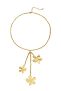 Elegant Gold-Plated Hangerkettingen Bloemen