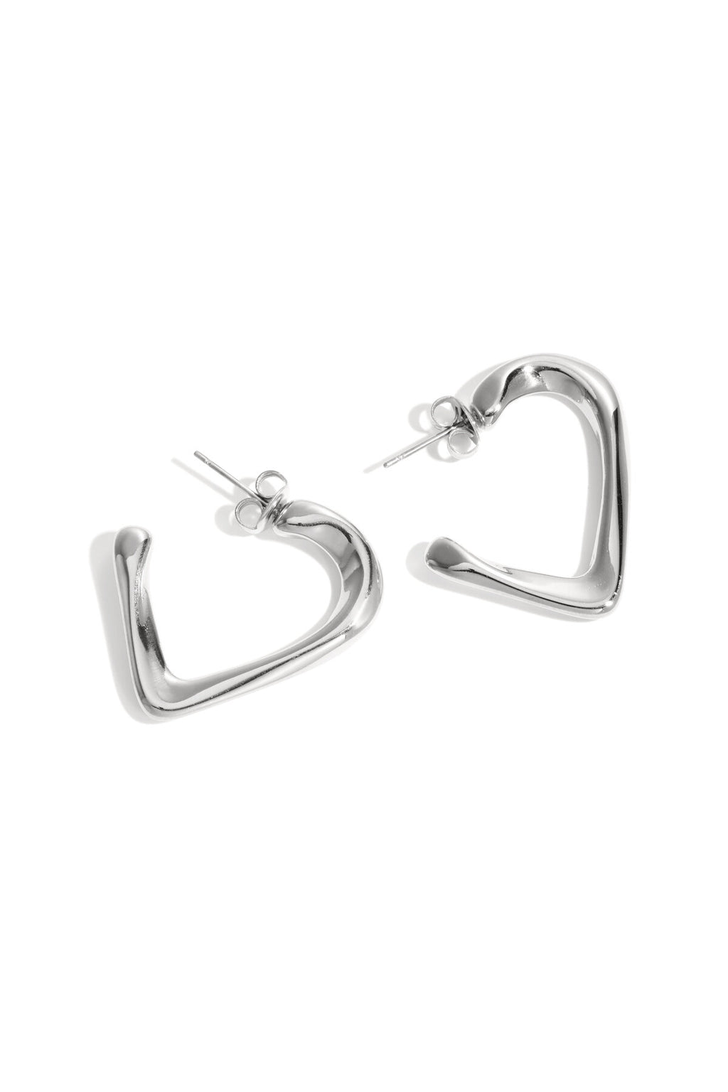 Simple Heart Hoop-oorbellen - Tijdloze elegantie