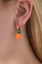 Oranjebloesem Oorbellen
