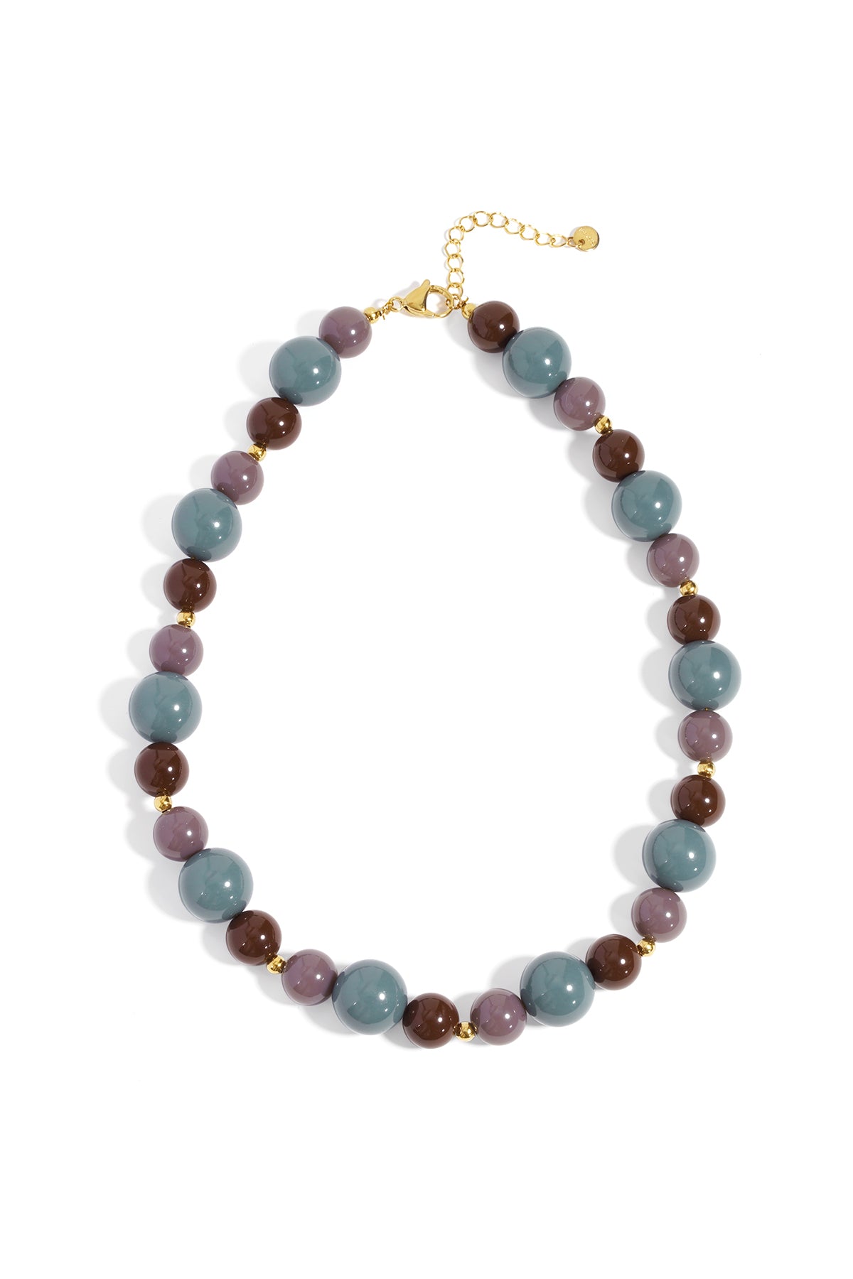 Ketting Met Kralen Verschillende Groottes