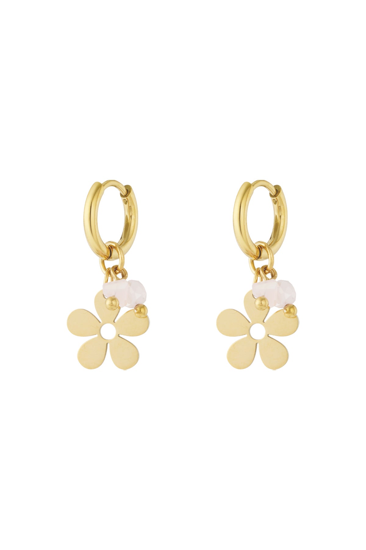 Oorbellen Met Bloemen Druppel 