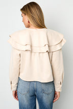 Elegante Blouse met Ruches