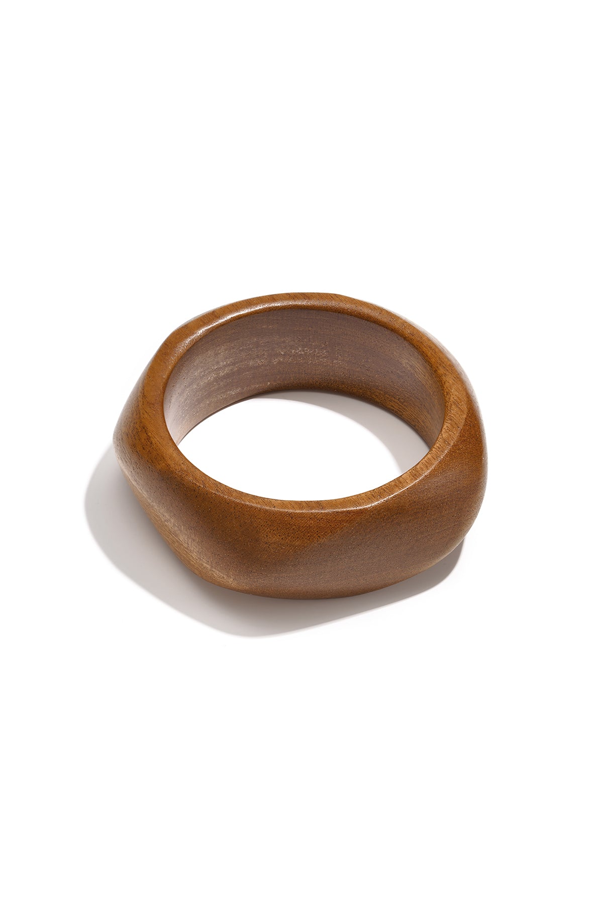 Houten Armbanden Met Onregelmatige Vorm