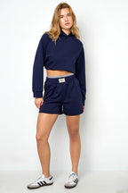 All-Fit Geknapt Sweatshirt