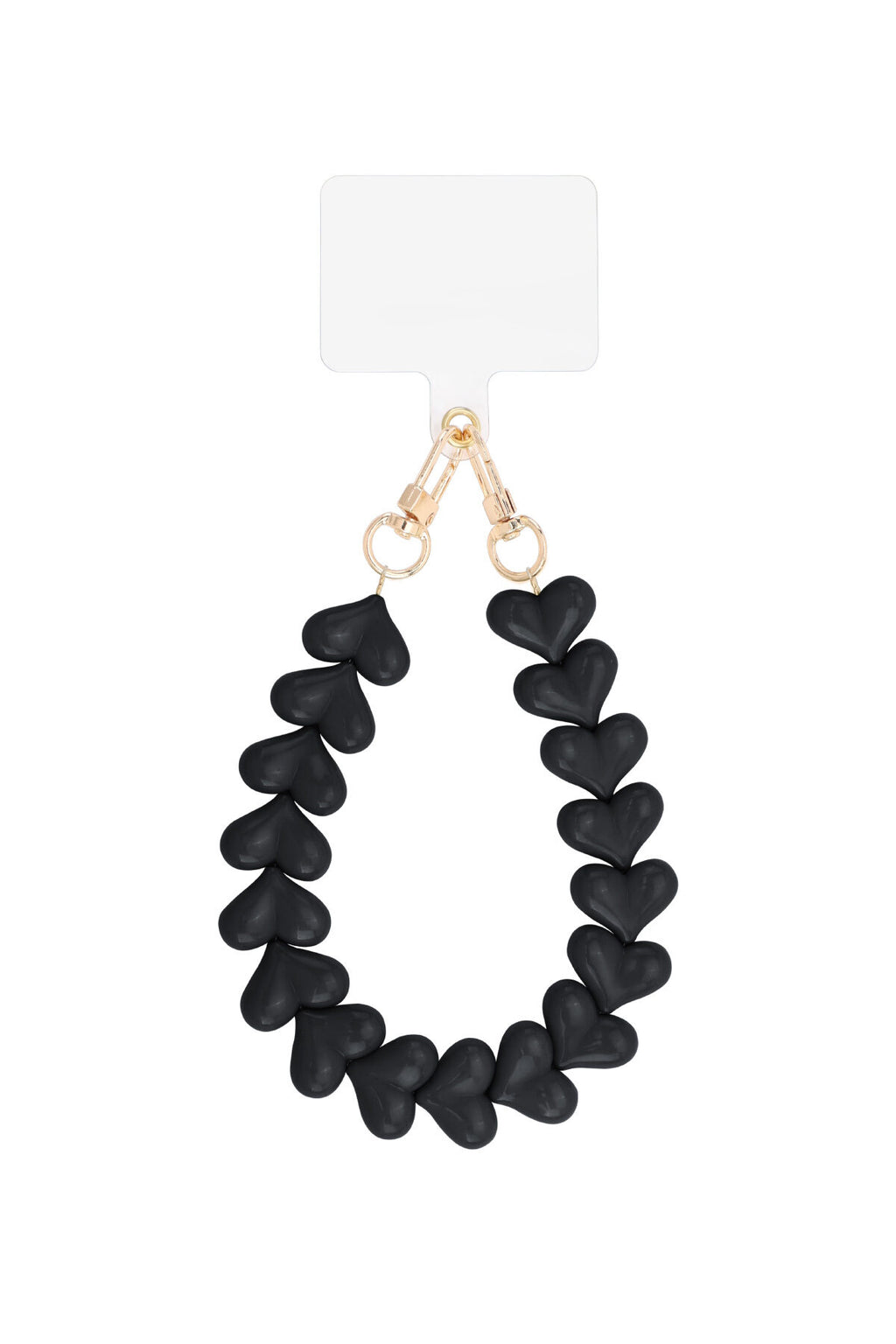 Acryl Hart Telefoonketting