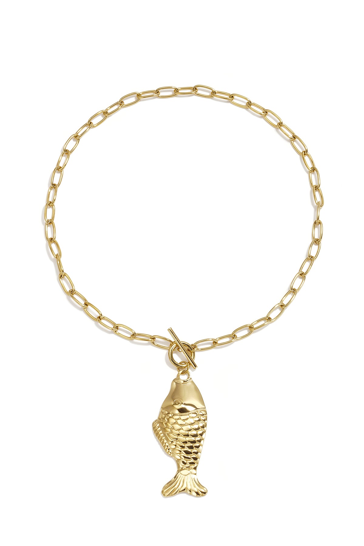Gouden Vis Ketting