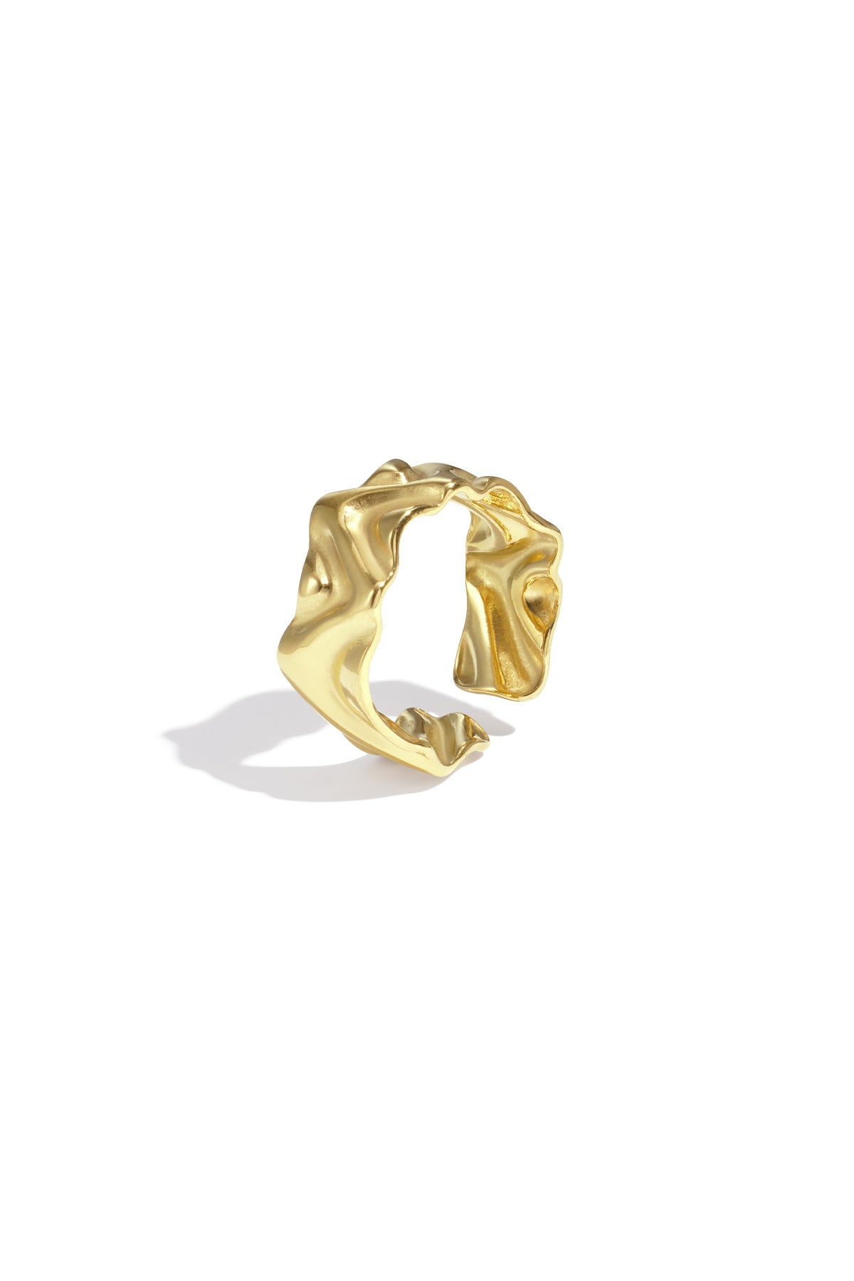 Minimalistische Ringen Onregelmatige Vorm