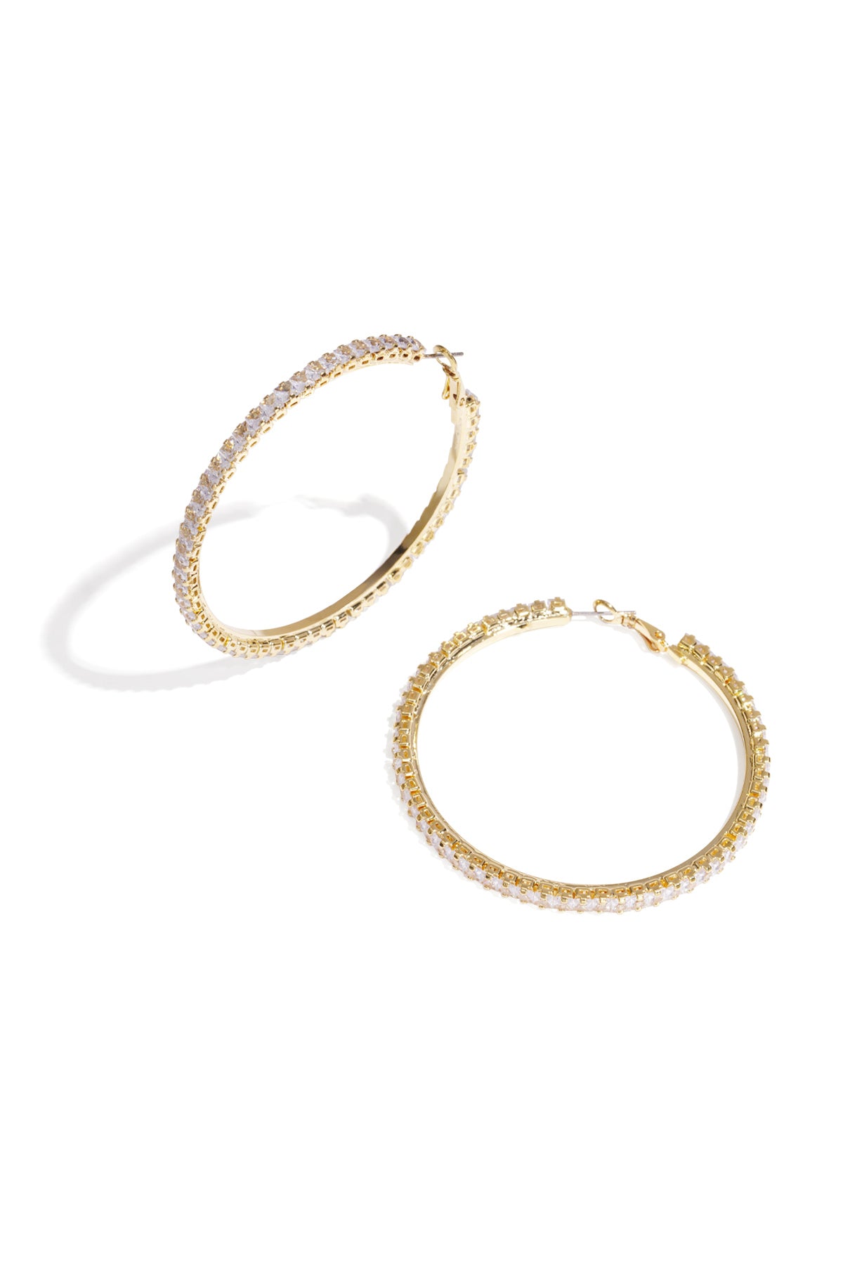 Koperen Oorbellen Geometrische Elegante Kerst Luxe Serie