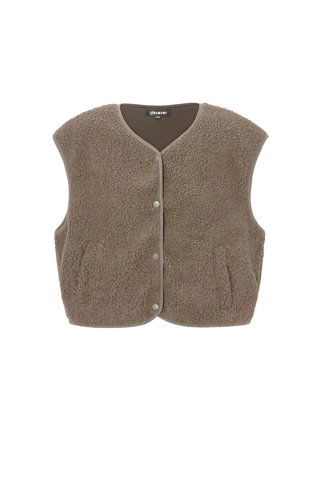 Gimme Women's Woven Casual Vest for Fall/Winter