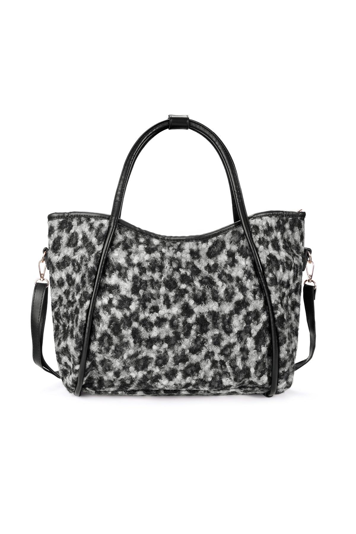 Chique Leoprint Katoenen Tas