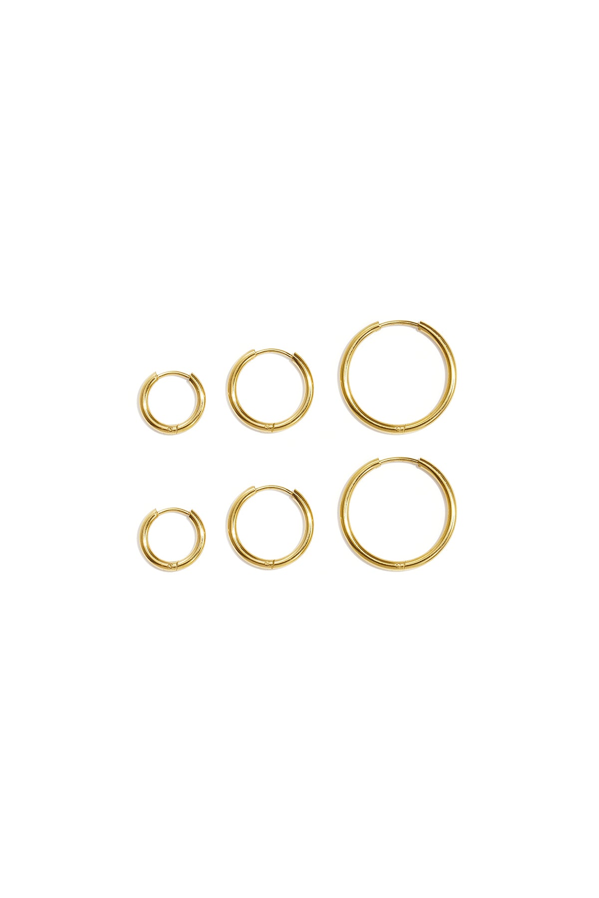 Stalen Oorbellen Set