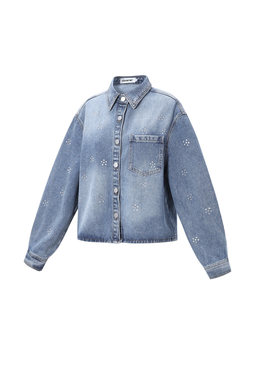 Stijlvolle Blauwe Denim Jasje