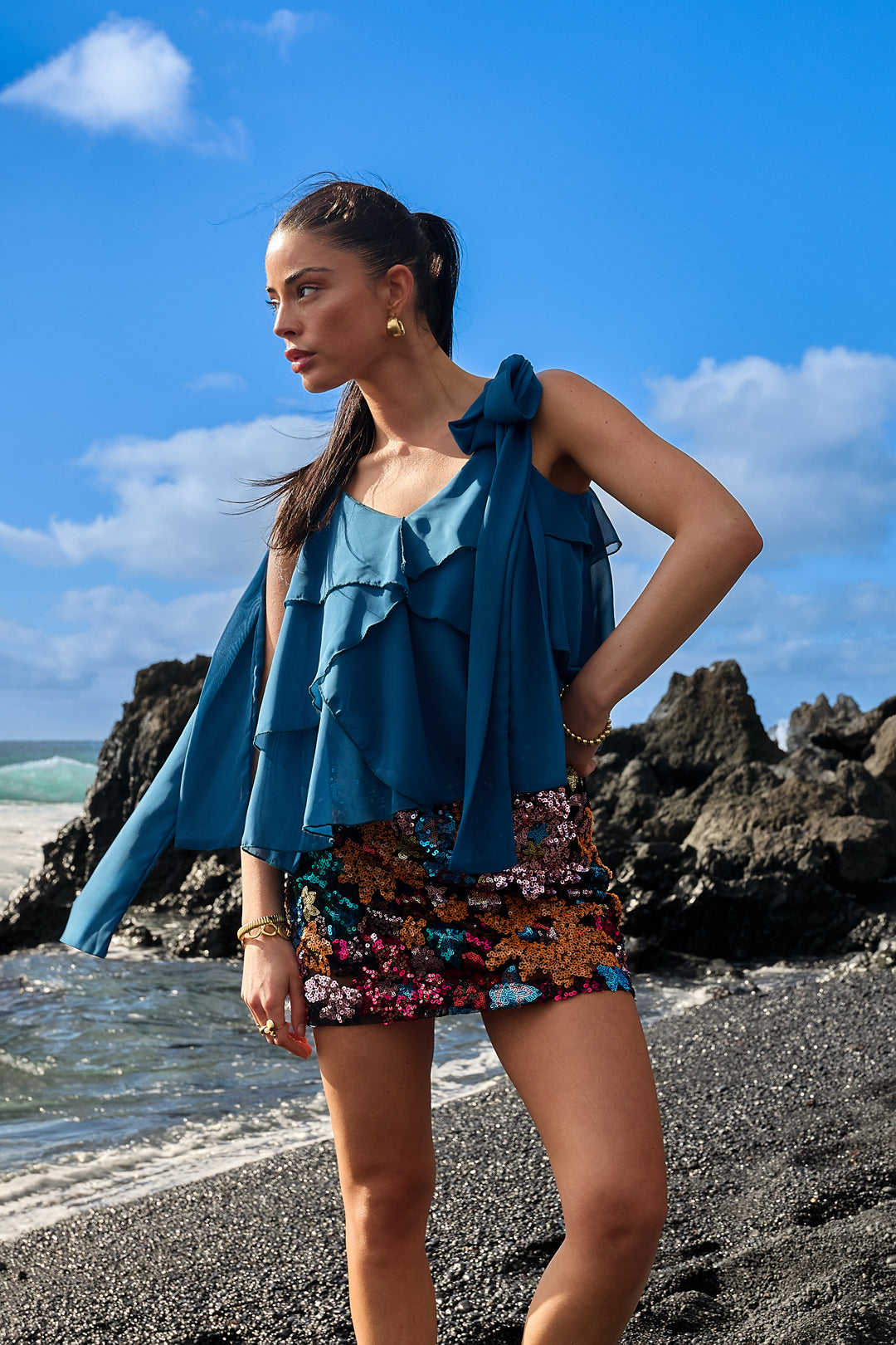 Ruffle Me Top