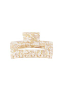 Haarklem Met Print Beige