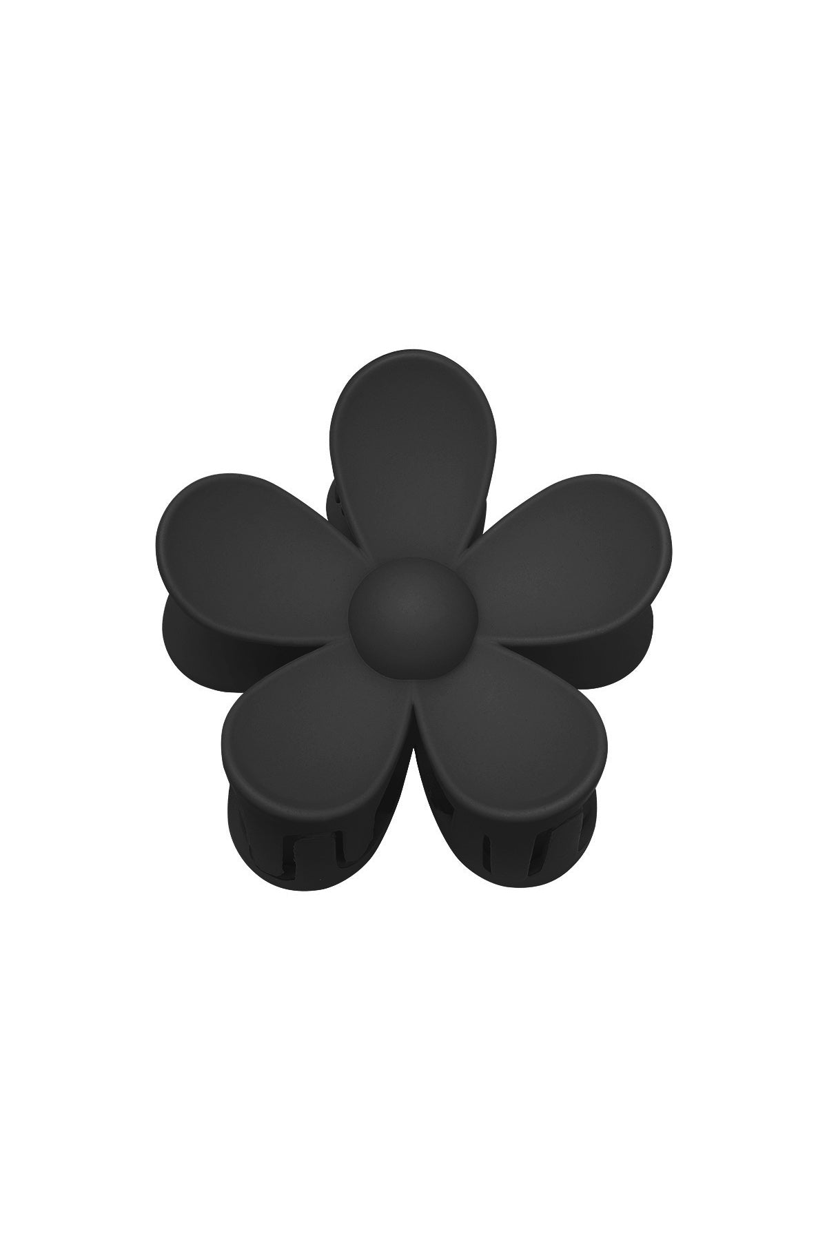 Effen kleur Matte Madeliefje Bloem Haarklem 