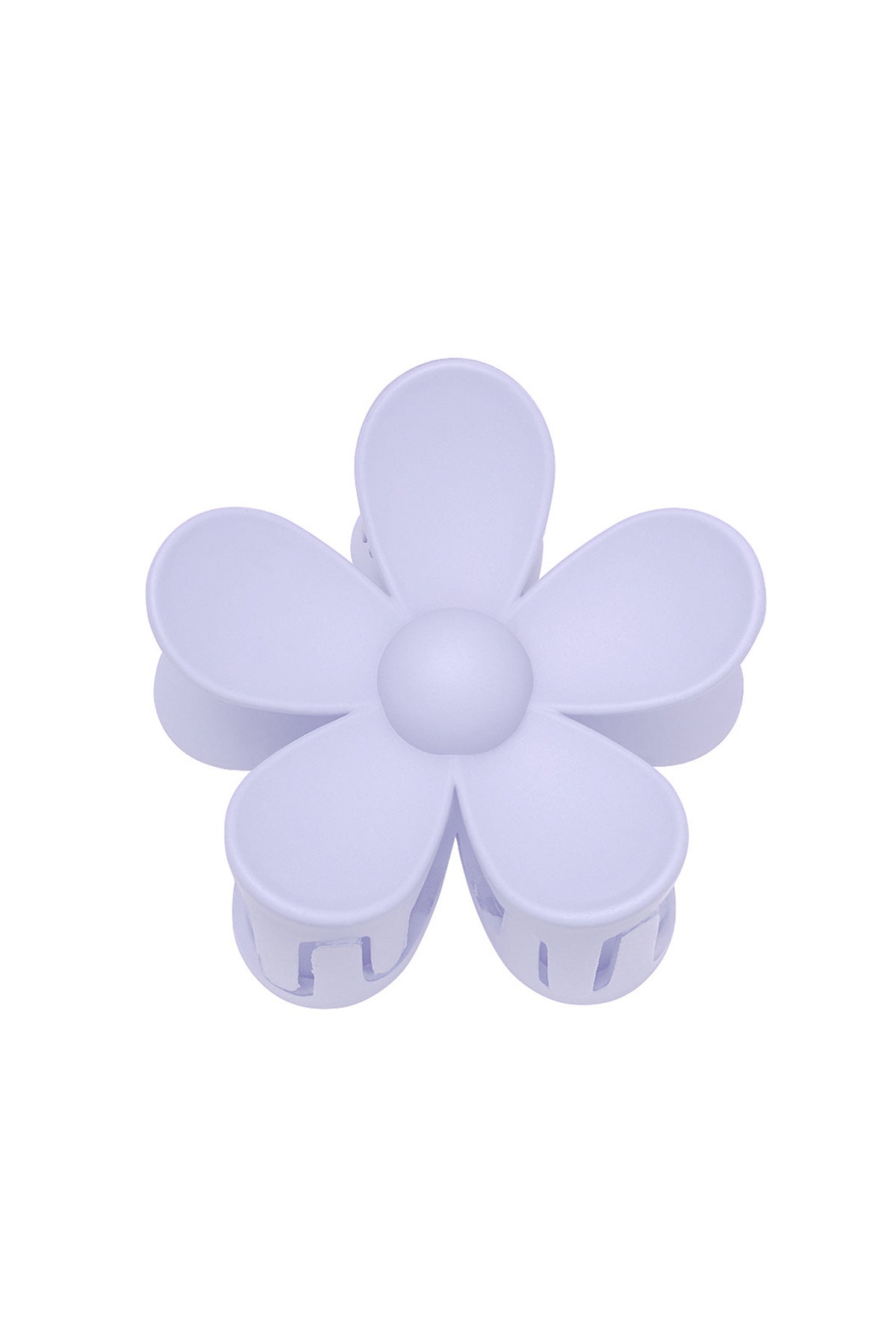 Effen kleur Matte Madeliefje Bloem Haarklem 