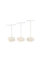 3 Stenen Oorbellen Displays