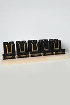 Elegant Solid Color Jewelry Trays