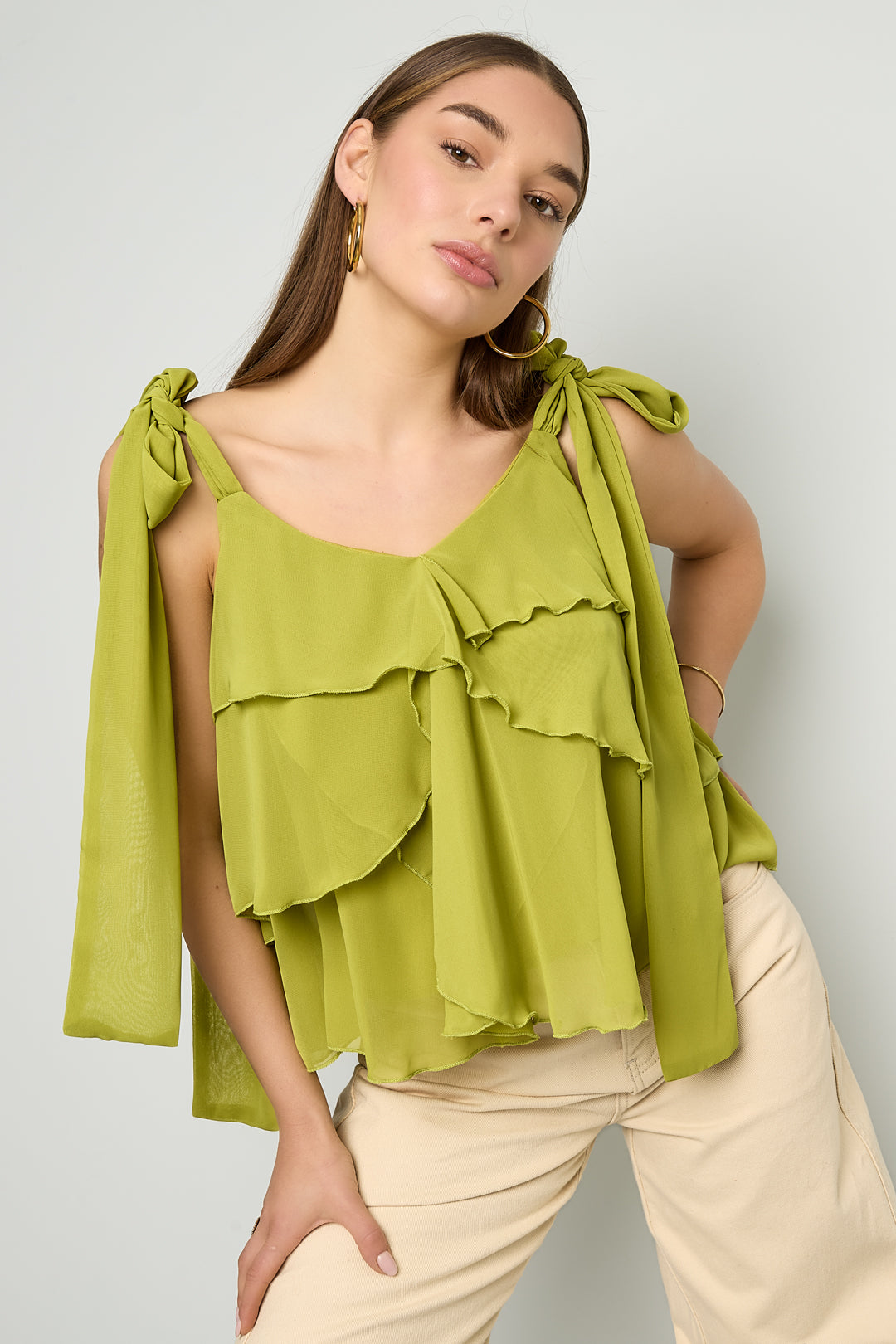 Ruffle Me Top