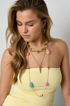 Statement Ketting Met Grote Schelpen