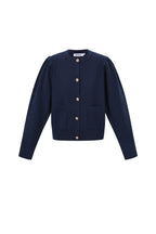 Gebreide Cardigan Casual Solide Kleur
