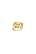 3 Laagse Ring Ronde Details En Steentjes