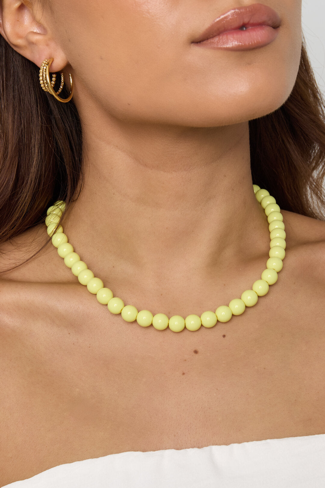 Stijlvolle Hars Kralenketting