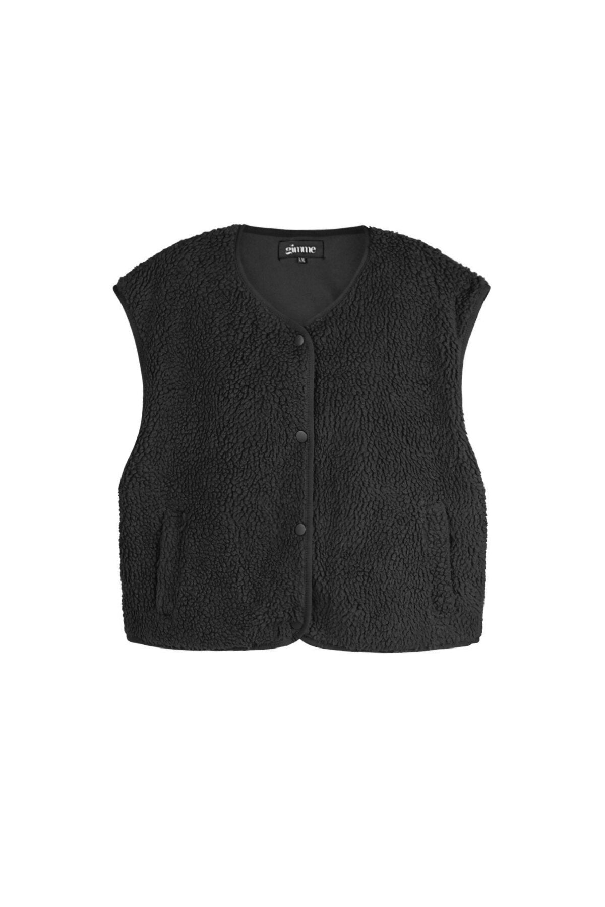 Gimme Women's Woven Casual Vest for Fall/Winter