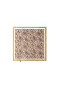 Elegante Bruine Paisley Zomer Sjaal