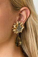 Oorbellen Met Bloemen, Vakantie, Bijeenkomst/Feest, Luxe Serie
