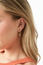 Oorbellen Met Hangende Palmboom